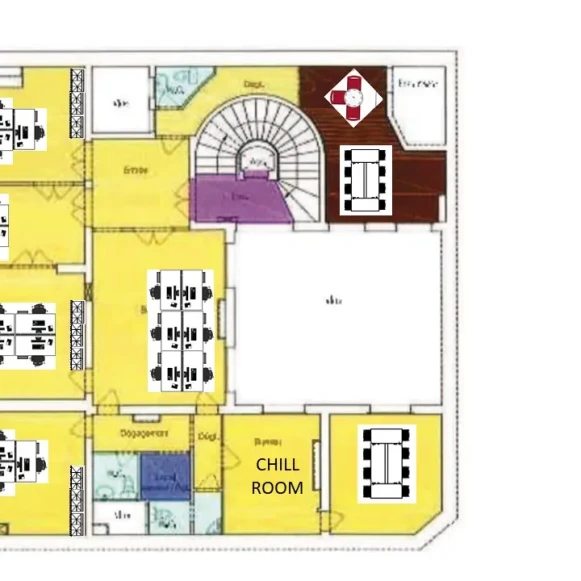 Espace indépendant 170 m² 30 postes Coworking Rue Saint-Lazare Paris 75009 - photo 9