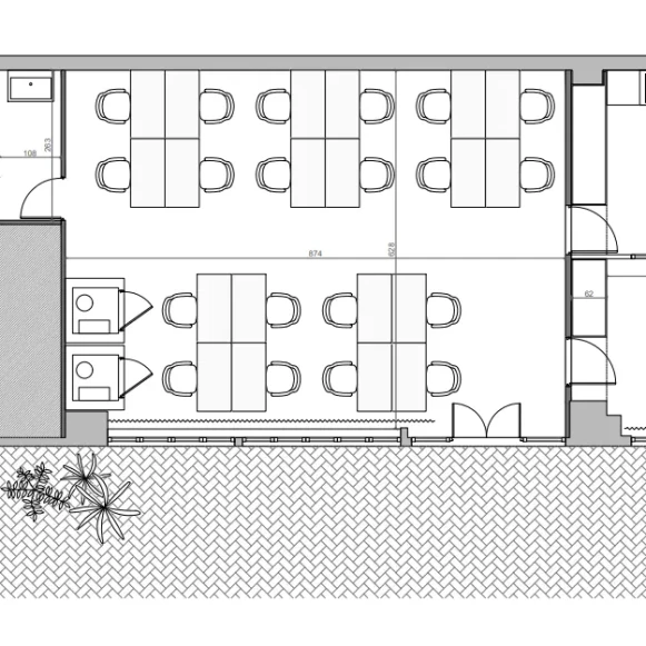 Espace indépendant 105 m² 25 postes Location bureau Rue Oberkampf Paris 75011 - photo 11