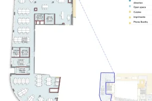 Bureau privé - 75013 - 90 postes - 65000€
