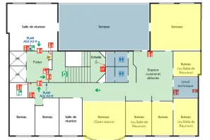 Bureau privé - 75011 - 26 postes - 8900€