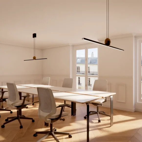 Espace indépendant 95 m² 12 postes Coworking Rue de la Bienfaisance Paris 75008 - photo 4