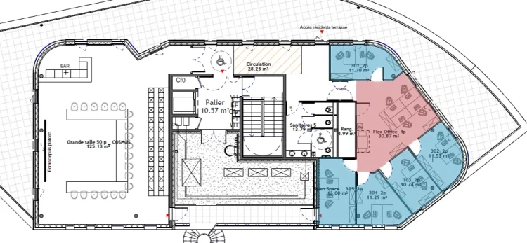 Espace indépendant - 69570 - 14 postes - 5900€