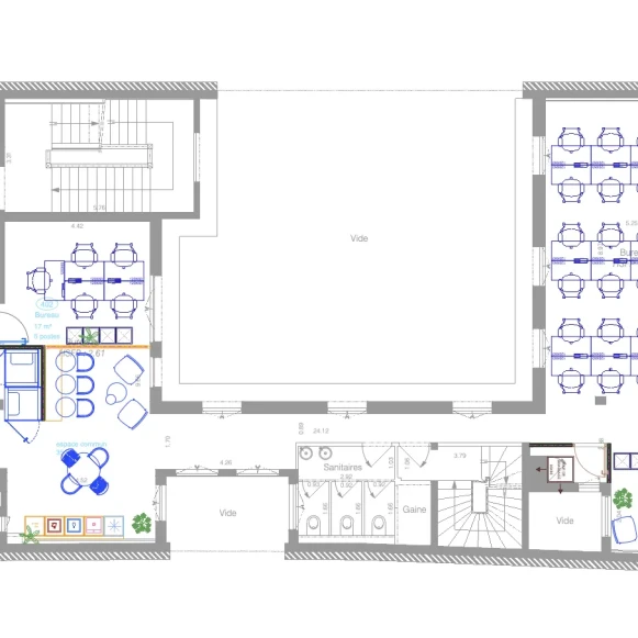 Espace indépendant 280 m² 52 postes Location bureau Rue Cambacérès Paris 75008 - photo 3