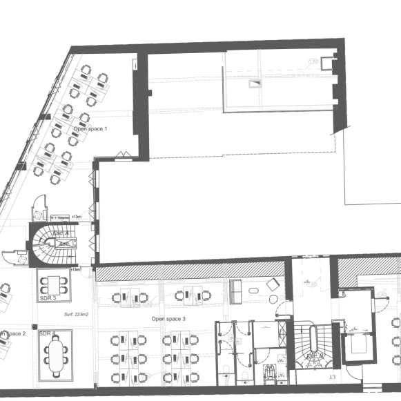 Espace indépendant 356 m² 56 postes Location bureau Rue du Faubourg Saint-Antoine Paris 75012 - photo 5