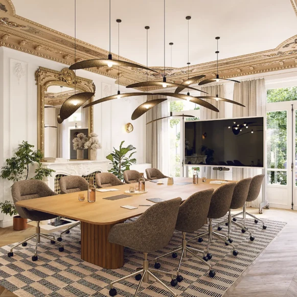 Bureau privé 474 m² 60 postes Location bureau Boulevard Haussmann Paris 75009 - photo 2