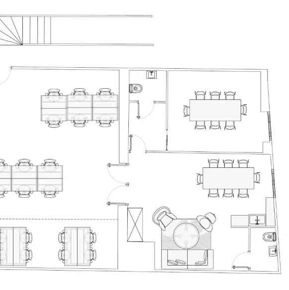 Espace indépendant 125 m² 20 postes Location bureau Rue d'Aboukir Paris 75002 - photo 3