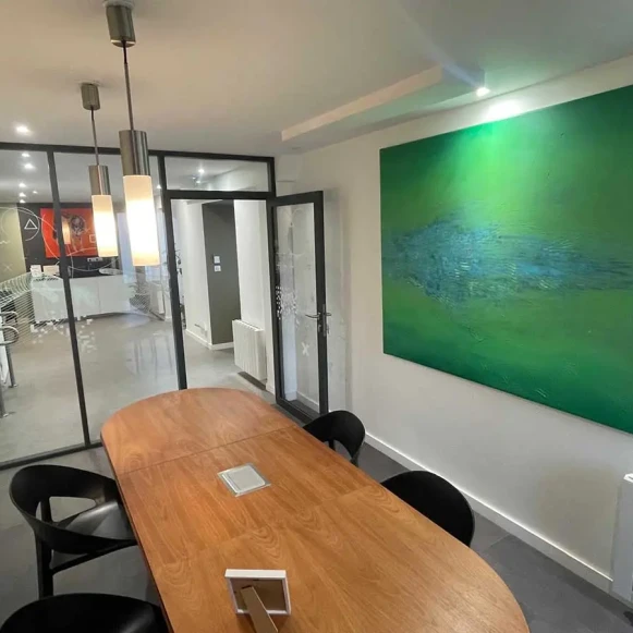 Open Space  2 postes Location bureau Rue de Verdun Claix 38640 - photo 4