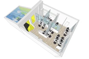 Bureau privé - 75011 - 7 postes - 2490€