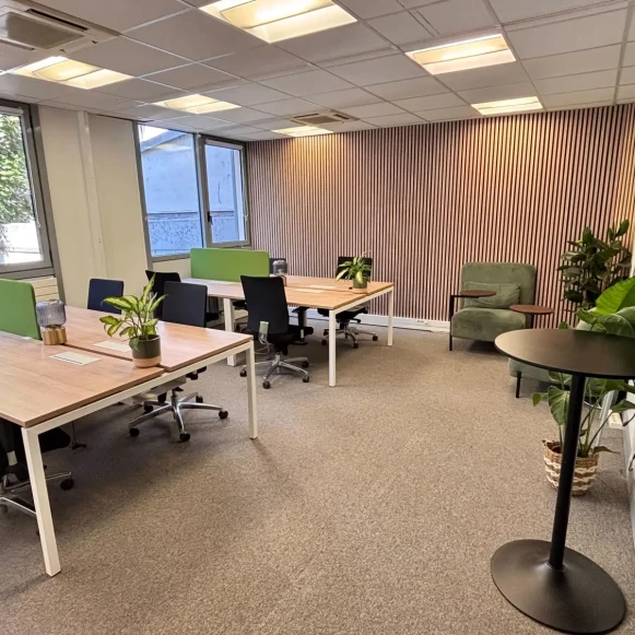 Open Space  8 postes Location bureau Rue Louis Rouquier Levallois-Perret 92300 - photo 1