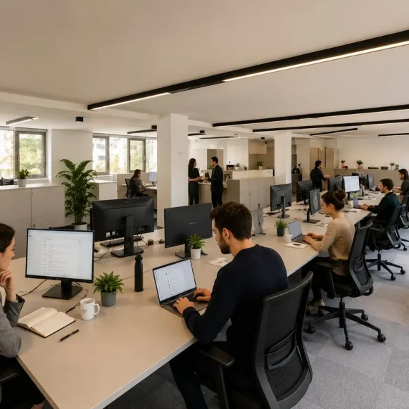 Bureau privé 42 m² 10 postes Coworking Rue de Rouvray Neuilly-sur-Seine 92200 - photo 2