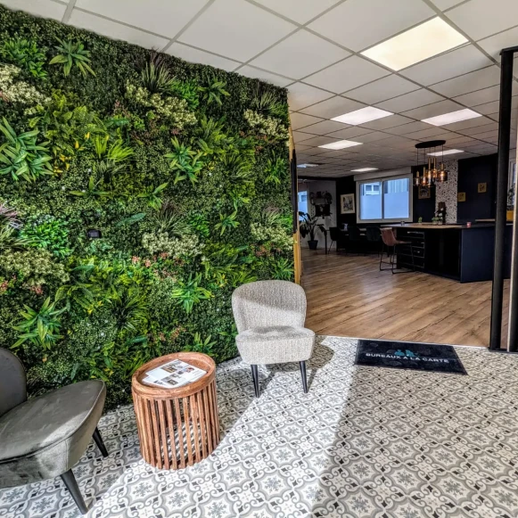 Bureau privé 17 m² 3 postes Coworking Rue Basse ville Firminy 42700 - photo 10
