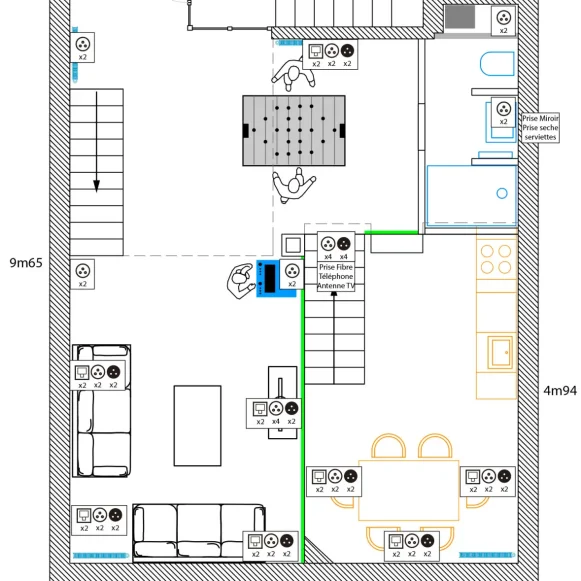 Open Space  4 postes Location bureau Boulevard Richard-Lenoir Paris 75011 - photo 7