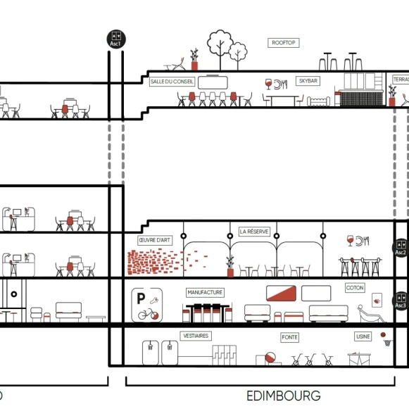 Bureau privé 50 m² 14 postes Location bureau Rue de Madrid Paris 75008 - photo 5