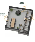 Espace indépendant - 75002 - 6 postes - 3500€