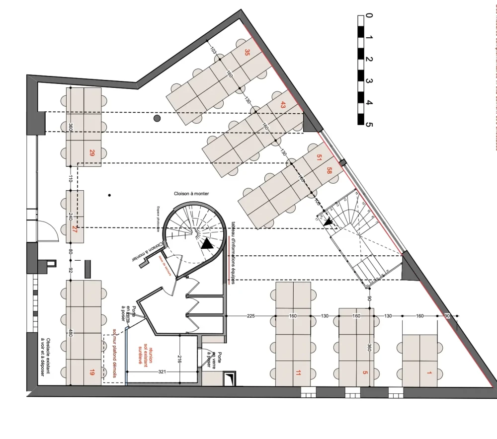 Espace indépendant - 75012 - 80 postes - 24000€