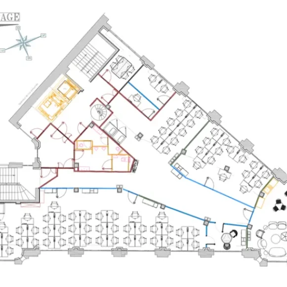 Espace indépendant 404 m² 75 postes Location bureau Rue du Louvre Paris 75002 - photo 3