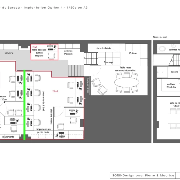 Bureau privé 120 m² 17 postes Location bureau Passage du Bureau Paris 75011 - photo 4