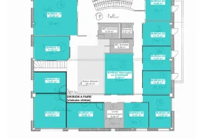 Bureau privé - 31830 - 2 postes - 620€