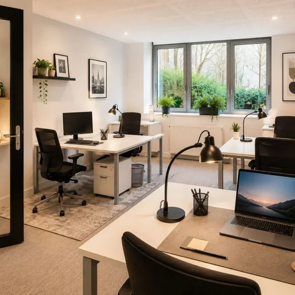 Bureau privé 30 m² 6 postes Coworking Rue de Rouvray Neuilly-sur-Seine 92200 - photo 1