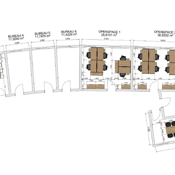 Bureau privé 25 m² 6 postes Location bureau Rue Hoche Puteaux 92800 - photo 8