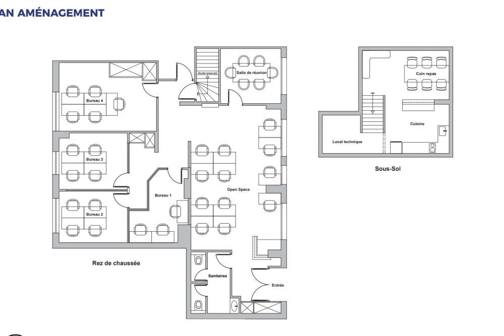 Espace indépendant - 75017 - 28 postes - 9600€