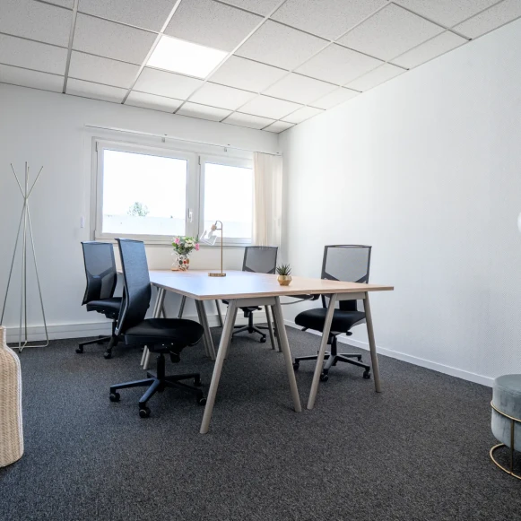 Bureau privé 17 m² 4 postes Coworking Avenue Léonard de Vinci Pessac 33600 - photo 1