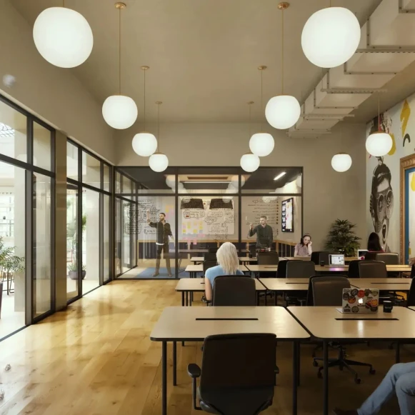 Bureau privé 90 m² 33 postes Location bureau Rue la Fayette Paris 75009 - photo 3