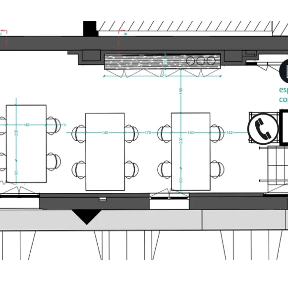 Bureau privé 50 m² 12 postes Location bureau Rue de Madrid Paris 75008 - photo 3