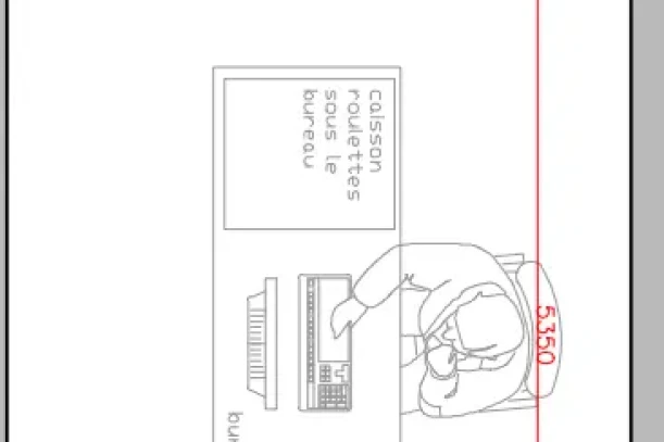 Bureau privé - 69260 - 1 poste - 500€