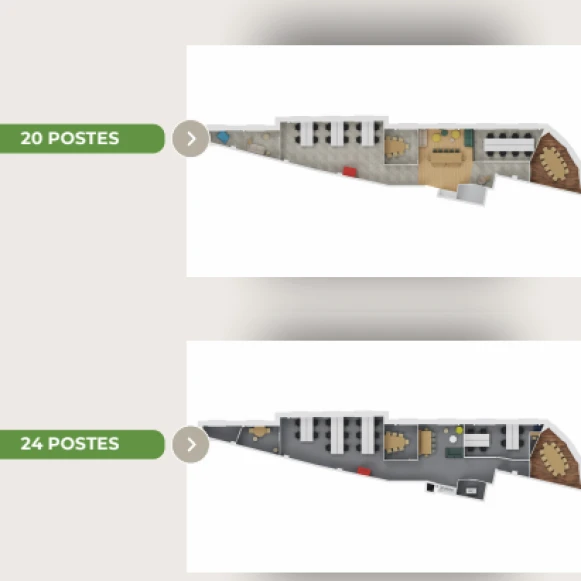 Espace indépendant 160 m² 24 postes Location bureau Rue Jean-Jacques Rousseau Paris 75001 - photo 2