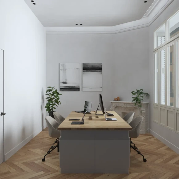 Bureau privé 103 m² 18 postes Location bureau Boulevard Périer Marseille 13008 - photo 2