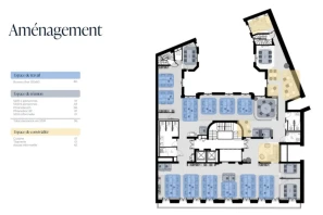 Bureau privé - 75009 - 60 postes - 51000€