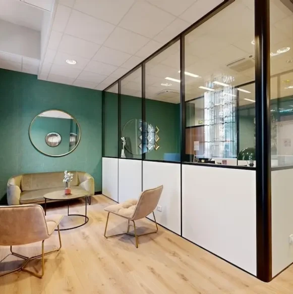 Bureau privé 17 m² 4 postes Coworking Rue Maurice Flandin Lyon 69003 - photo 16