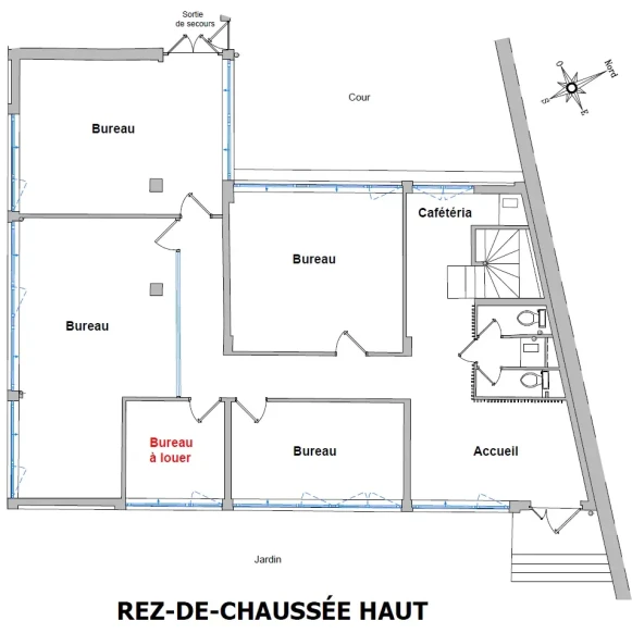 Bureau privé 8 m² 2 postes Coworking Rue Pierre Nicole Paris 75005 - photo 5