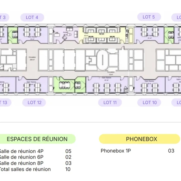 Bureau privé 47 m² 4 postes Coworking Parvis de la Défense Puteaux 92800 - photo 7