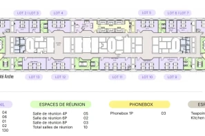 Bureau privé - 92800 - 8 postes - 5040€