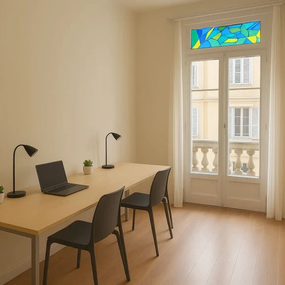 Bureau privé 12 m² 2 postes Location bureau Rue Gioffredo Nice 06000 - photo 1