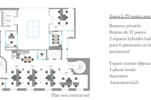 Espace indépendant - 75002 - 39 postes - 20000€