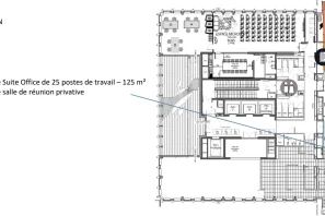 Bureau privé - 69003 - 25 postes - 14000€