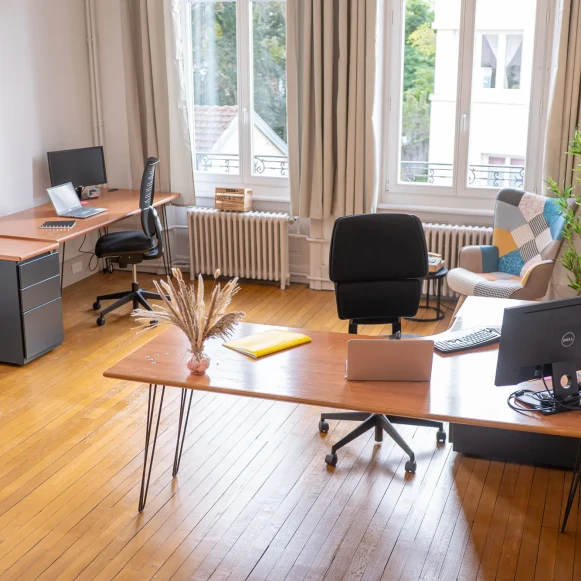 Bureau privé 28 m² 3 postes Coworking Rue des Jardiniers Vosges 88000 - photo 1