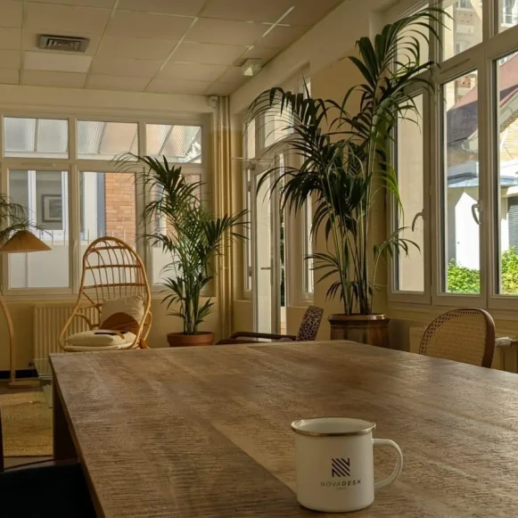 Bureau privé 9 m² 1 poste Coworking Rue Mathurin Régnier Paris 75015 - photo 1