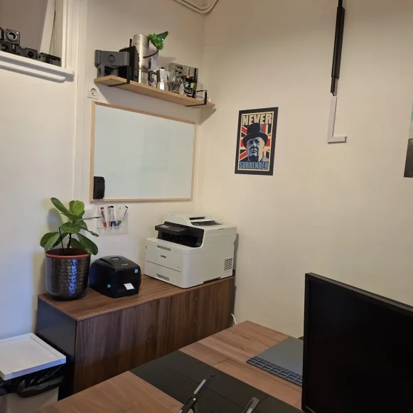 Espace indépendant 80 m² 8 postes Location bureau Rue Jonquoy Paris 75014 - photo 6