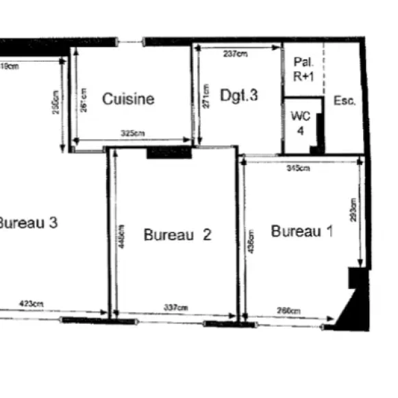 Bureau privé 50 m² 10 postes Location bureau Rue Myrha Paris 75018 - photo 4
