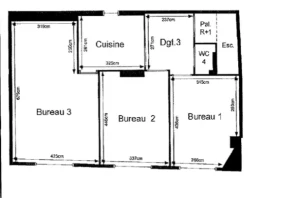 Bureau privé - 75018 - 10 postes - 2950€