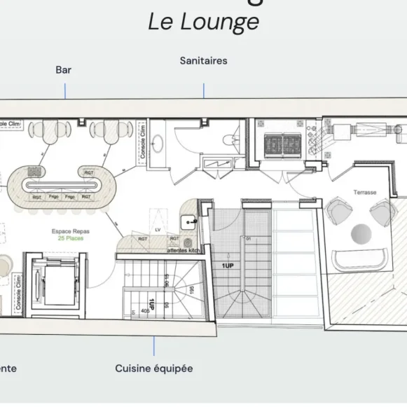 Espace indépendant 704 m² 90 postes Coworking Rue d'Aboukir Paris 75002 - photo 1