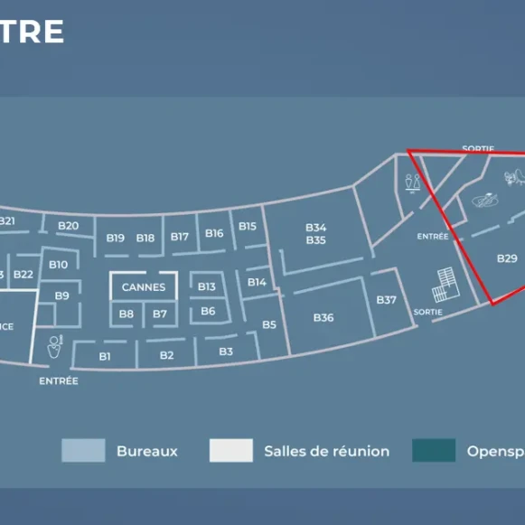 Espace indépendant 300 m² 48 postes Location bureau Route des Crêtes Valbonne 06560 - photo 1