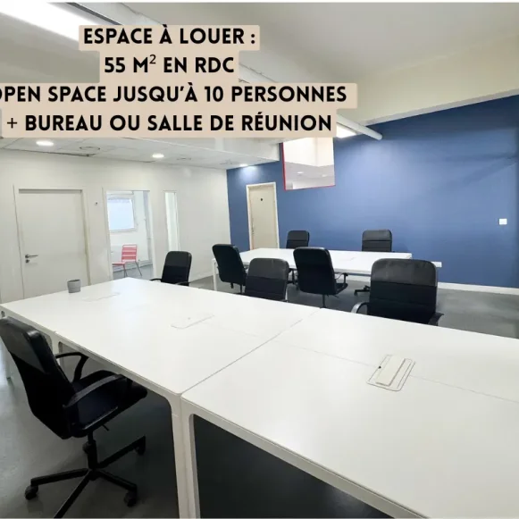 Bureau privé 55 m² 10 postes Location bureau Rue Médéric Clichy 92110 - photo 3