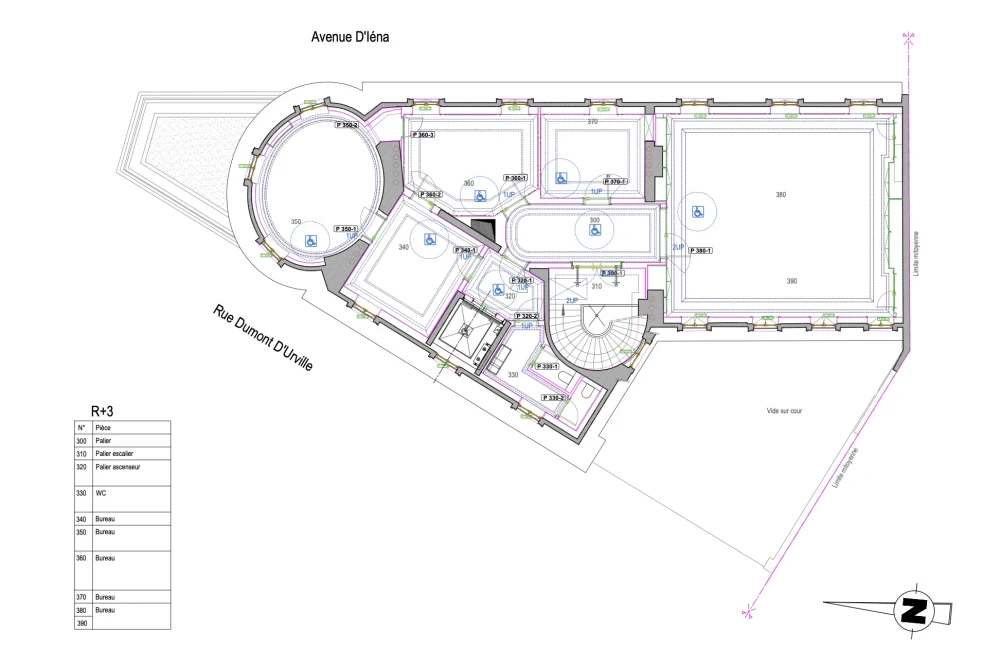 Espace indépendant - 75016 - 52 postes - 104000€