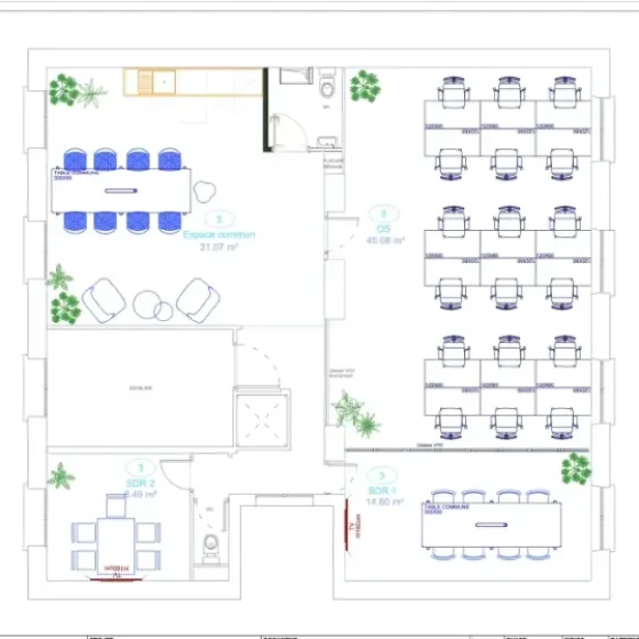 Espace indépendant 115 m² 20 postes Location bureau Rue du Caire Paris 75002 - photo 1