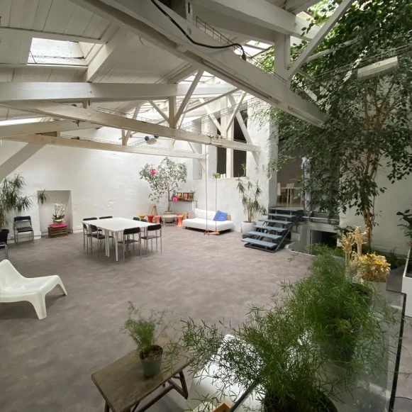 Bureau privé 28 m² 8 postes Location bureau Rue Myrha Paris 75018 - photo 3